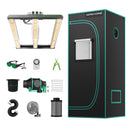 Mars Hydro FC 1500-EVO + 70x70x160 cm nojume + iFresh ventilācijas sistēma + piederumi / audzēšanas komplekts