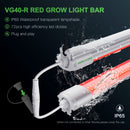 Mars Hydro VG40 RED LED augšanas gaisma ar papildu 650-665 nm paplašinātu spektru