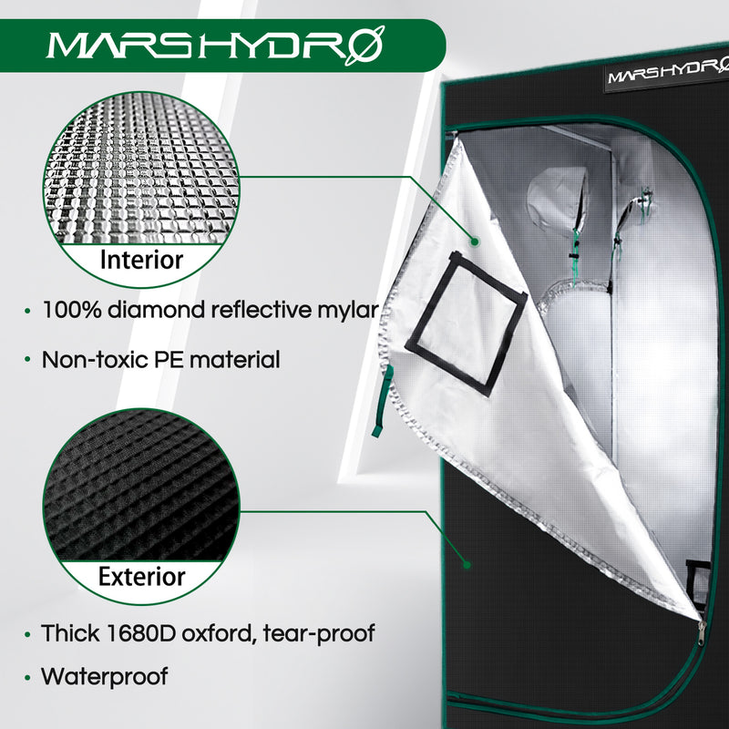 Mars Hydro 100x100x180cm / augšanas telts