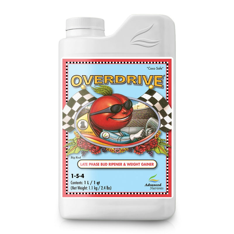 Advanced Nutrients Overdrive 500ml, 1L, 4L, 10L