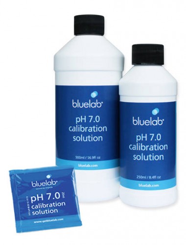 Bluelab pH7 kalibrēšanas šķīdums 250ml, 500ml / pH metru kalibrēšanai