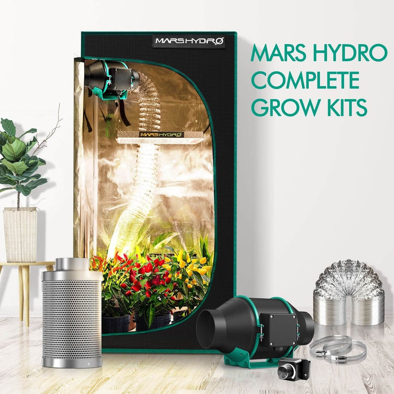 Mars Hydro TS1000 150W 70x70x160cm / augšanas komplekts