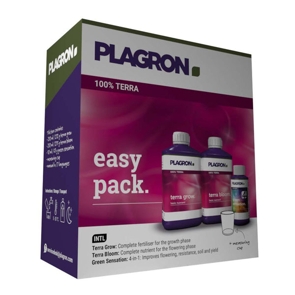Plagron Easy Pack 100% Terra / mēslojuma komplekts