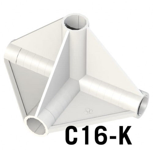 C16-K krusts 4x16mm / šķērspolu savienotājs