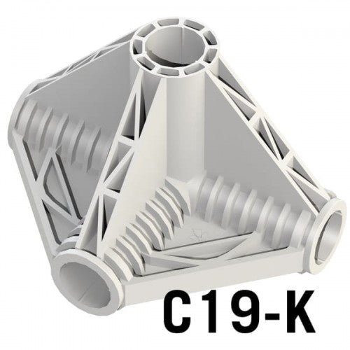 C19-K krusts 4x19mm / šķērspolu savienotājs