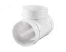 Plastmasas ventilācijas tee 3x100mm, 3x125mm, 3x150mm
