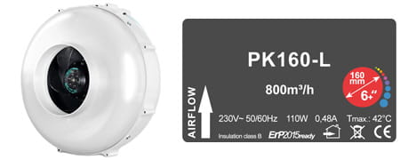 PK160-L 160mm 800m3/h