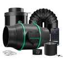 Mars Hydro iFresh 150mm Smart ventilators + filtrs / ar ventilāciju. ātruma regulators