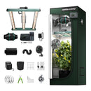 Mars Hydro FC 1500-EVO + 70x70x160 cm nojume + iFresh ventilācijas sistēma + piederumi / audzēšanas komplekts