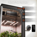 Spider Farmer® 100mm 350m3/h ventilators + filtrs / ar temperatūras kontroli