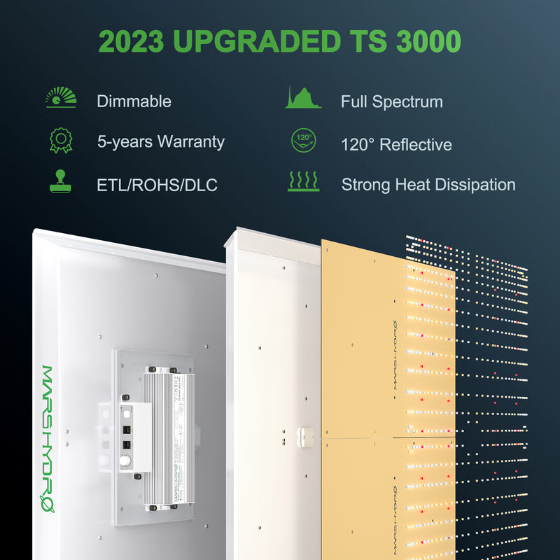 Mars Hydro TS3000 450W 150x150x200cm / augšanas komplekts