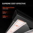Spider Farmer® SF2000 LED 200W 120x60x180cm / audzēšanas komplekts