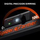 Spider Farmer® SF2000 LED 200W 120x60x180cm / audzēšanas komplekts