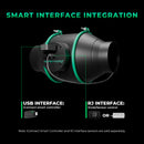 Mars Hydro iFresh 150mm Smart ventilators + filtrs + piederumi / ar ventilatoru. ātruma regulators