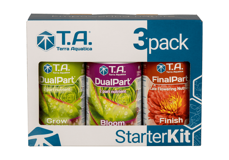 GHE 3Pack StarterKit Dual Part HW + Ripen / mēslojuma komplekts