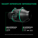 Mars Hydro iFresh 150mm Smart ventilators + filtrs / ar ventilāciju. ātruma regulators