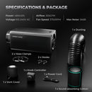 Mars Hydro iFresh 150mm Smart ventilators + filtrs + piederumi / ar ventilatoru. ātruma regulators