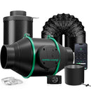 Mars Hydro iFresh 100mm Smart ventilators + filtrs / ar ventilatoru. ātruma regulators