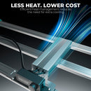 Mars Hydro FC 3000 + 100x100x180cm + 100mm 350m3/h ventilators + filtrs - ar temperatūras kontroli / sistēmas bāzi
