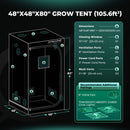 Mars Hydro TSW2000 300W 120x120x200cm / audzēšanas komplekts