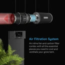 Ac Infinity 100mm 360m3/h ventilators + filtrs / ar ventilatoru. ātruma regulators