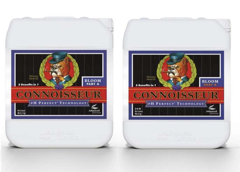 Advanced Nutrients pH Perfect Connoisseur Bloom Part A&B 2x1L, 2x4L, 2x10L