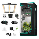 Mars Hydro FC 1500-EVO + 70x70x160 cm nojume + iFresh ventilācijas sistēma + piederumi / audzēšanas komplekts