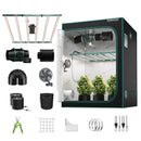 Mars Hydro FC 3000 + 100x100x180cm + 100mm 350m3/h ventilators + filtrs - ar temperatūras kontroli / sistēmas bāzi