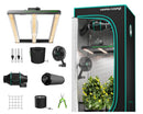 Mars Hydro FC-E 1500 LED + 70x70x160 cm audzēšanas telts + iFresh ventilācijas sistēma / audzēšanas komplekts