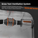 Spider Farmer® 100mm 350m3/h ventilators + filtrs / ar temperatūras kontroli