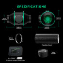 Mars Hydro iFresh 150mm Smart ventilators + filtrs + piederumi / ar ventilatoru. ātruma regulators