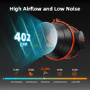 Spider Farmer® 100mm 350m3/h / ar ātruma regulatoru