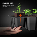 Spider Farmer 120 W LED + 70x35x150 cm 4 lygių lentyna su tentu + 4 daiginimo padėklai / daiginimo rinkinys