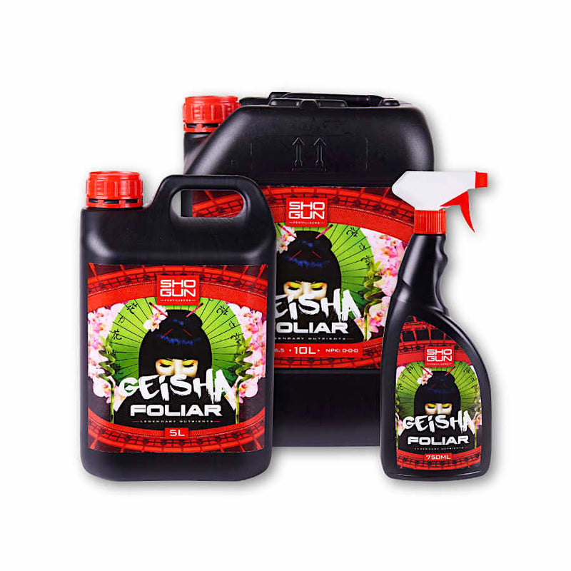 Shogun Fertilizers Geisha Foliar 750ml, 5L, 10L