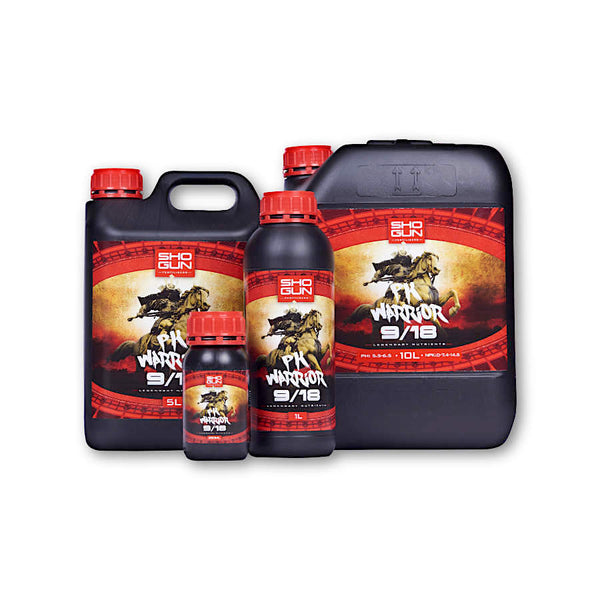 Shogun Fertilizers PK Warrior 9/18 1L, 5L, 10L