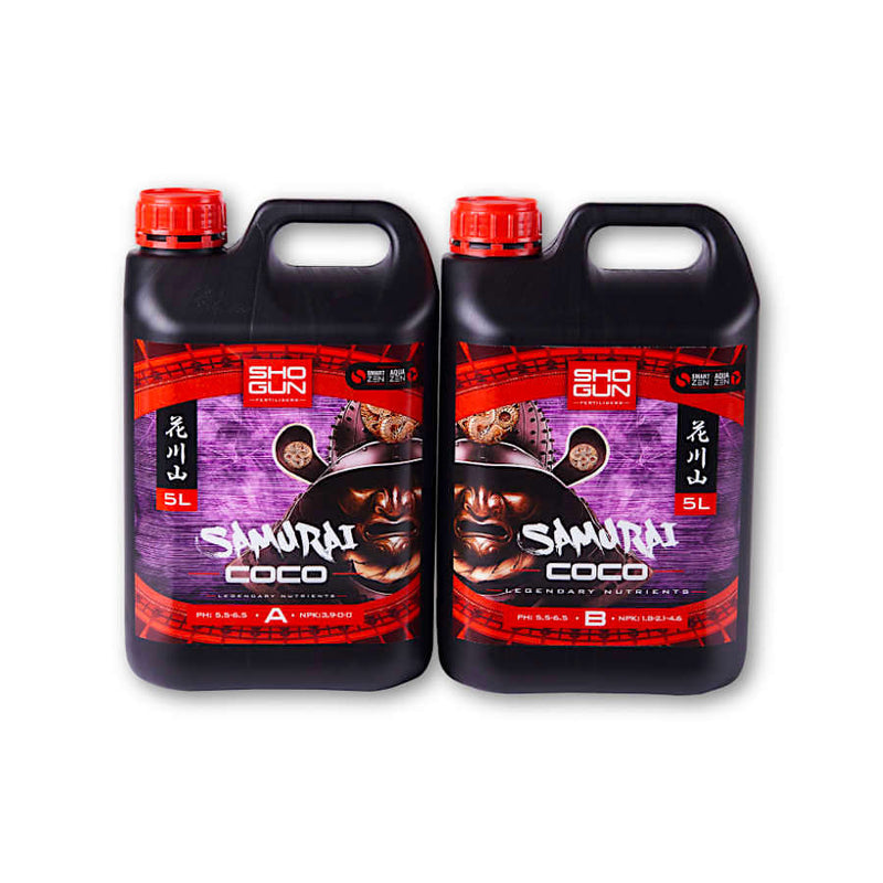 Shogun Fertilizers Samurai Coco 2x1L, 2x5L, 2x10L (A&B)