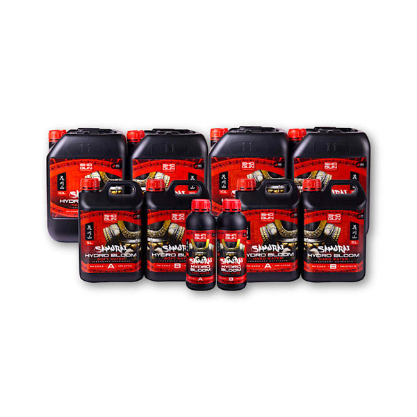 Shogun Fertilizers Samurai Hydro Bloom 2x1L, 2x5L, 2x10L (A&B) mīksts ūdens