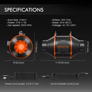 Spider Farmer® SF2000 LED 200W 120x60x180cm / audzēšanas komplekts