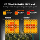Mars Hydro FC-E 3000 + 100x100x180cm + 100mm 350m3/h ventilators + filtrs - ar temperatūras kontroli / sistēmas bāzi