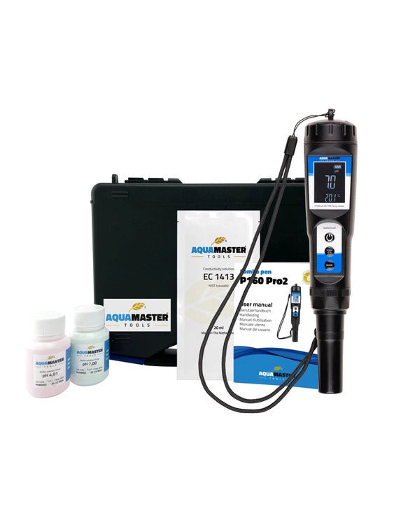Aqua Master Tools P160 Pro 2 - pH/EC/TDS/PPM/temperatūros matuoklis