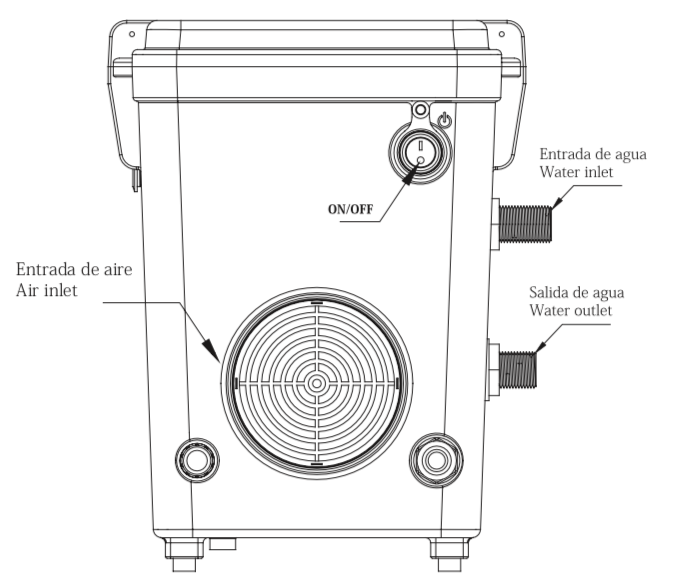 Neptune Hydroponics Monzón 120L/dienā/ 20-60m2/ profesionāls rūpnieciskais gaisa mitrinātājs