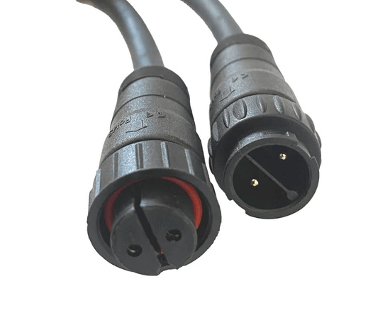 LuckyGrow 2m prailginimo laidas LED maitinimo šaltinio prijungimui | Flex serija