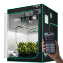 Mars Hydro FC 3000 + 100x100x180cm + 100mm 350m3/h ventilators + filtrs - ar temperatūras kontroli / sistēmas bāzi