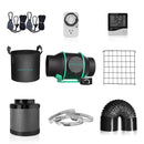 Mars Hydro 100mm 350m3/h ventilators + filtrs / ar ātruma regulatoru