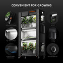 Spider Farmer 120 W LED + 70x35x150 cm 4 lygių auginimo lentyna su tentu / daiginimo ir auginių įšaknijimo rinkinys