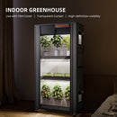 Spider Farmer 120 W LED + 70x35x150 cm 4 lygių auginimo lentyna su tentu / daiginimo ir auginių įšaknijimo rinkinys