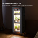 Spider Farmer 60 W LED + 40x30x120 cm 4 lygių auginimo lentyna su tentu / daiginimo ir auginių įšaknijimo rinkinys