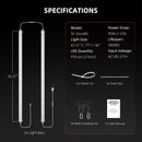 Spider Farmer Glow80 80 W LED / auginimo lempų rinkinys, 2 juostos – galerijos nuotrauka 10