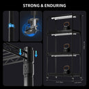 Spider Farmer 120 W LED + 70x35x150 cm 4 lygių auginimo lentyna su tentu / daiginimo ir auginių įšaknijimo rinkinys