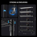 Spider Farmer 120 W LED + 70x35x150 cm 4 lygių lentyna su tentu + 4 daiginimo padėklai / daiginimo rinkinys